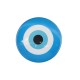 Glass Cabochon Flatback Round with Evil Eye 40mm/8mm