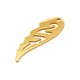 Stainless Steel 304 Charm Angel Wing 13x35mm