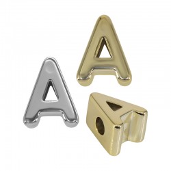 Acrylic UV Bead Letter "A" 21mm Ø6mm