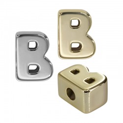 Acrylic UV Bead Letter "B" 21mm Ø6mm
