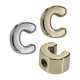 Acrylic UV Bead Letter "C" 21mm Ø6mm