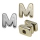 Acrylic UV Bead Letter "M" 21mm Ø6mm