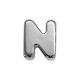 Acrylic UV Bead Letter "N" 21mm Ø6mm