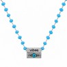 Steel/ Light Blue