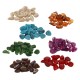Acrylic Bead Chips Irregular ~12-15mm Ø1.6mm