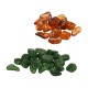 Acrylic Bead Chips Irregular ~12-15mm Ø1.6mm