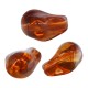 Acrylic Bead Irregular 15x22mm/12mm Ø1.8mm