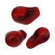 Acrylic Bead Irregular 15x22mm/12mm Ø1.8mm