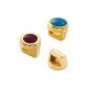 Enameled Zamak Slider Round 5mm Ø3.2x1.7mm