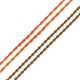 Ελαστικό Κορδόνι με Οβάλ Σχέδια ~2.5-3.3mm (~45-47μέτρα)
