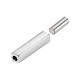 Stainless Steel 304 Magnetic Clasp 4x17.9mm Ø2.2mm