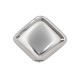 Perlina in Zamak a forma di Rombo 6x7 mm/4 mm Ø 1,7 mm