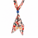 Collana con Sciarpa a Farfalla e Cubo Blu