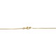Stainless Steel 304 Necklace with Very Thin Chain 45cm