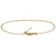 Stainless Steel 304 Bracelet with Thin Chain 21cm
