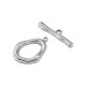 Chiusura a T in Acciaio Inossidabile 304 16x21 mm e 26 mm (2 pezzi/set)