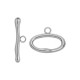 Stainless Steel 304 Toggle Clasp 12x21mm & 4x29mm (2pcs/Set)