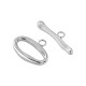 Stainless Steel 304 Toggle Clasp 12x21mm & 4x29mm (2pcs/Set)