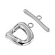 Stainless Steel 304 Toggle Clasp 24x27mm Bar 8x33mm