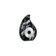 Plexi Acrylic Decorative Teardrop with Evil Eye 100x74mm