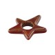 Colgante de Cerámica Esmaltada con Forma de Estrella 36 x 39 mm Ø 10,5 mm