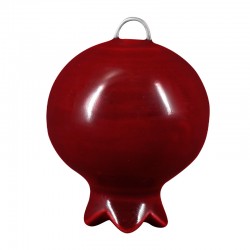 Ciondolo in Ceramica Smaltata con Melograno 40X44Mm