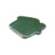 Pendentif en Céramique Émaillée Maison 51 x 46 mm Ø 3 mm