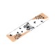 Plexi Acrylic Bookmark with Butterflies 48x180mm/2mm Ø4.5mm