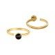 Bague en Acier Inoxydable 304 Émaillée
