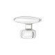 Zamak Clasp Hook 17x13mm/9mm Ø6.2x3.2mm