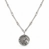 999° Silver Antique Plated/ 5µm