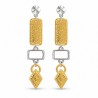 Placcato Argento 999° Anticato / 5 µm / Placcato Oro 24 Carati / 0,12 µm