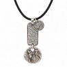 Argento 999° Placcato Anticato / 5 µm / Nero