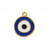 Plaqué Or 24 Carats / 0.12 µm / Bleu / Blanc / Noir