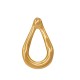 Zamak Earring Drop 18x29mm