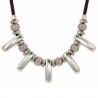 Placcato Argento 999° Effetto Anticato / 5 µm / Marrone / Beige