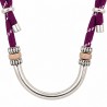 Plaqué Argent Antique 999° / 5 µm / Violet / Moka