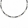 Argento 999° Placcato Anticato / 5 µm / Nero