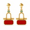 Placcato in Oro 24 Carati / 0,12 µm / Rosso / Menta