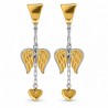 18K Gold/ Steel