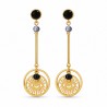 Ou 18 Carats / Noir / Bleu