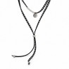 Argento 999° Placcato Anticato / 5 µm / Nero