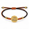 18K Gold/ Black/ Orange