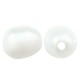 Pearl ABS Bead Oval Irregular 8x6mm Ø1.2mm