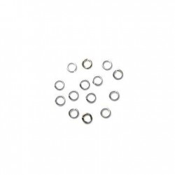 Brass Jump Ring 4.5-3mm/0.8mm