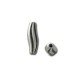 Μεταλλική Ζάμακ Χυτή Χάντρα Σωλήνας 6x18mm Ø1.6mm