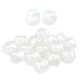 Pearl ABS Bead Oval Irregular 10x8mm Ø1.2mm