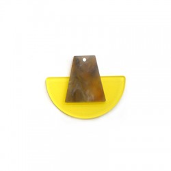 Πλέξι Ακρυλικό Μοτίφ Γεωμετρικό 50x40mm