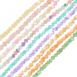 Perle en forme de Coquillage ~4 mm
