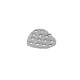 Stainless Steel 304 Charm Heart 20x19mm